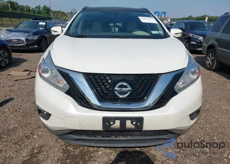 2017 Nissan Murano Sv z USA, uszkodzony, nr VIN 5N1AZ2MG0HN168633